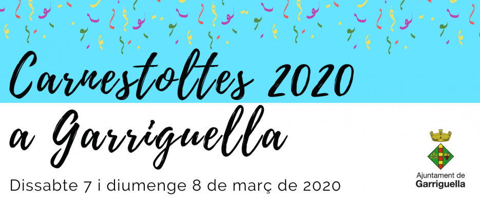 CARNESTOLTES DE GARRIGUELLA 2020
